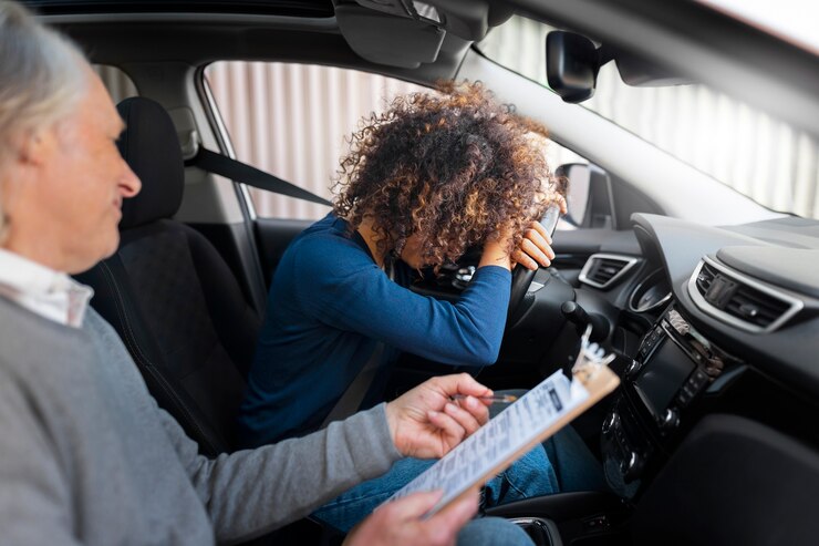 how many errors are allowed on the driving test
